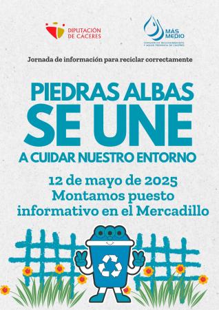 Imagen PUESTO INFORMATIVO SOBRE RECICLAJE: MERCADILLO MUNICIPAL