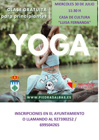 Imagen ¡¡CLASE DE YOGA GRATUITA!!