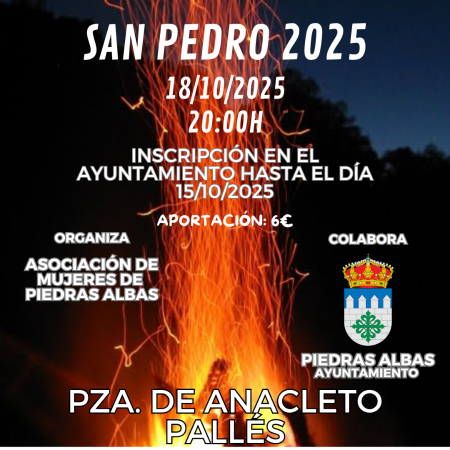 Imagen HOGUERA DE SAN PEDRO 2025