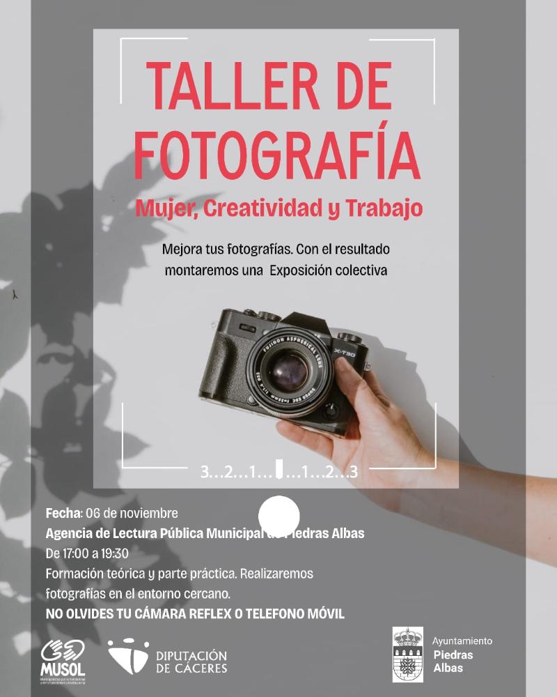 Imagen TALLER DE FOTOGRAFÍA – 06/11/2025 – 17:00