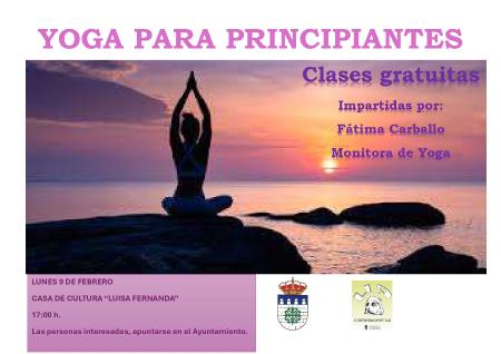 Imagen ¡¡CLASE DE YOGA GRATUITA!! - 09/02/2026