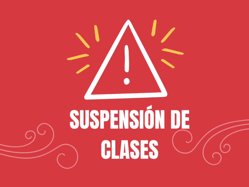 Imagen SUSPENSIÓN DE CLASES - 28/01/2026 - HORARIO DE MAÑANA
