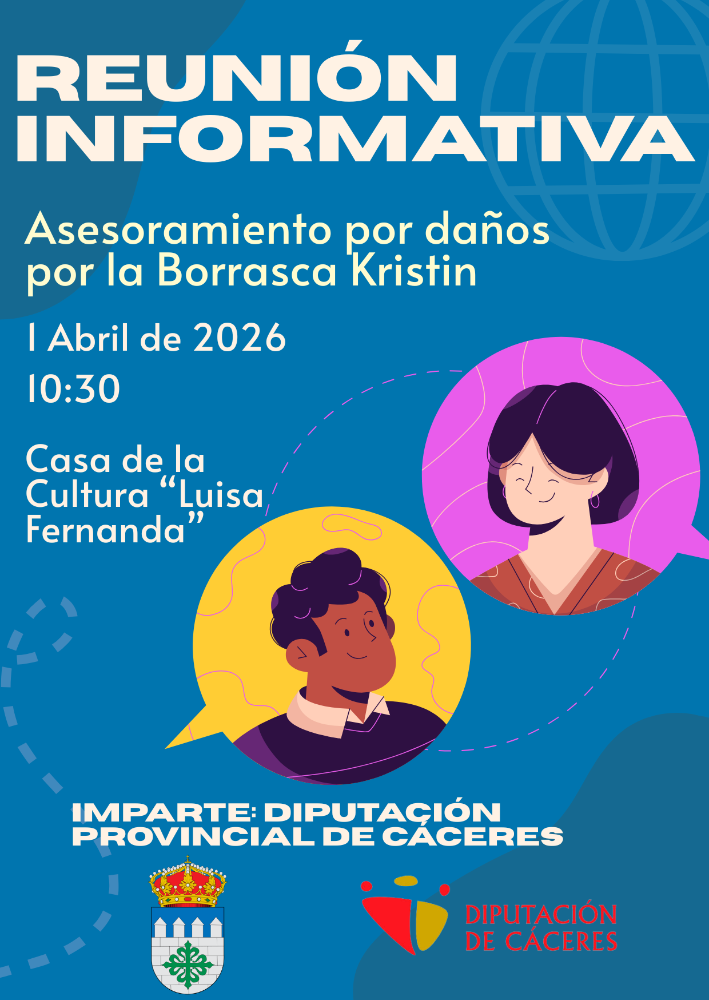 Imagen Reunión informativa: Asesoramiento por daños por la Borrasca Kristin - 01/04/2026 - 10:30