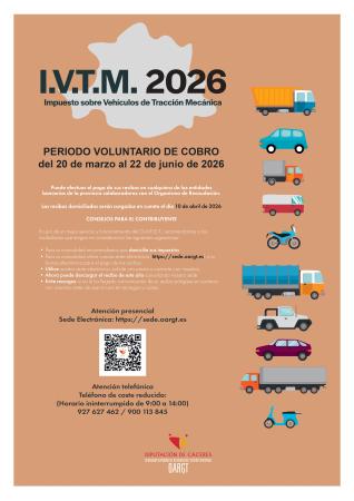 Imagen CAMPAÑA DE COMUNICACIÓN IVTM EJERCICIO 2026 - OARGT CÁCERES -