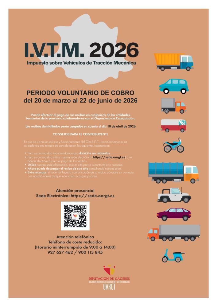 Imagen CAMPAÑA DE COMUNICACIÓN IVTM EJERCICIO 2026 - OARGT CÁCERES -