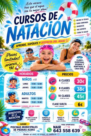 Imagen CURSO DE NATACIÓN 2026