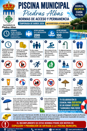 Imagen NORMATIVA DE ACCESO Y PERMANENCIA A LA PISCINA MUNICIPAL