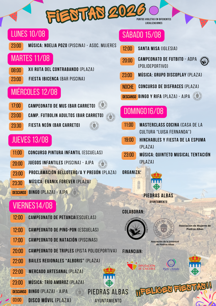 Imagen PROGRAMA DE FIESTAS 2026