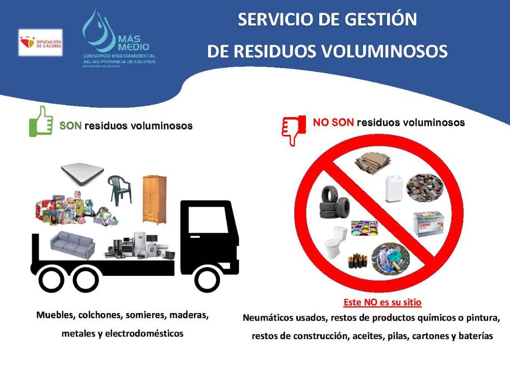Imagen RECOGIDA DE ENSERES Y VOLUMINOSOS: AGOSTO 2026 (SEGUNDA RECOGIDA)